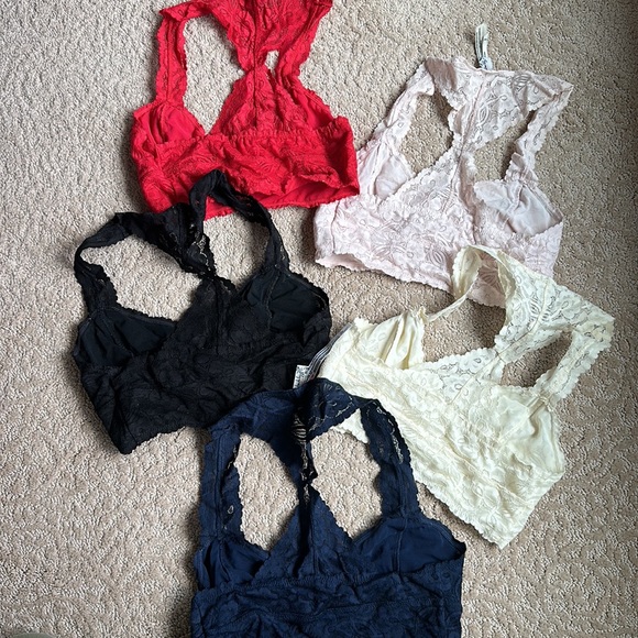 Free People racer back bralettes - Picture 5 of 5
